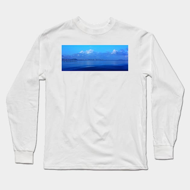 San Francisco and the Bay Bridge from Seal Point Park. 2010 Long Sleeve T-Shirt by IgorPozdnyakov